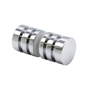 Shower door knob polished chrome