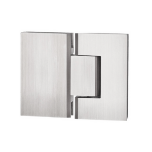 Glass to glass shower door hinge